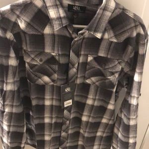 Men’s Medium Rock and Republic Flannel